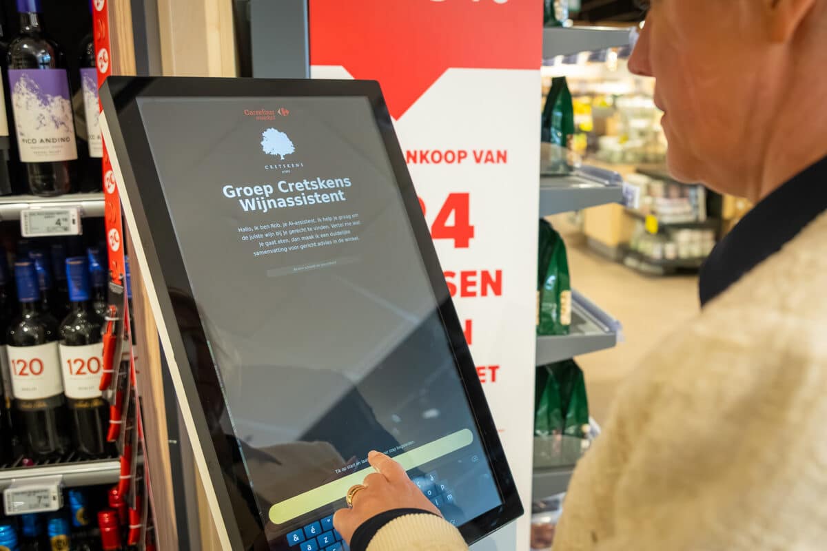 AI-wijnassistent - Carrefour Market Maaseik